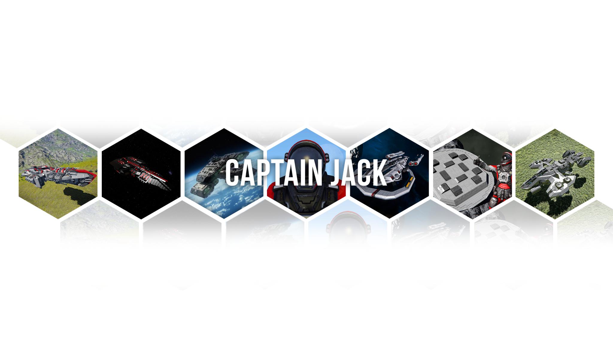 Discovery splash banner for Captain Jack Discord server